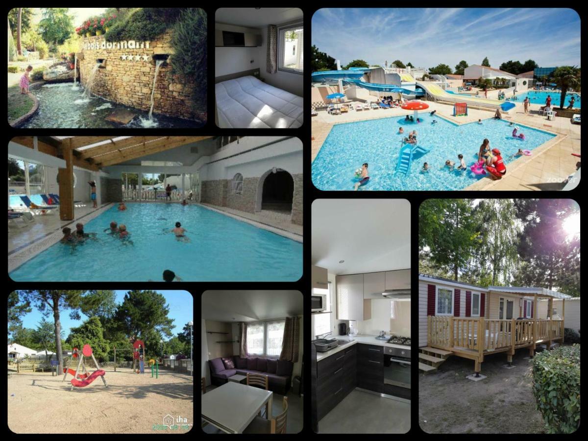 Mobil-Home 4 6 Personnes 2 Chambres Camping Le Bois Dormant Saint-Jean-de-Monts Exterior foto